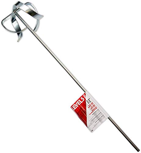 Drywall Mud Mixer - LEVEL5 | 32" Shaft 7" Head | Pro-Grade |