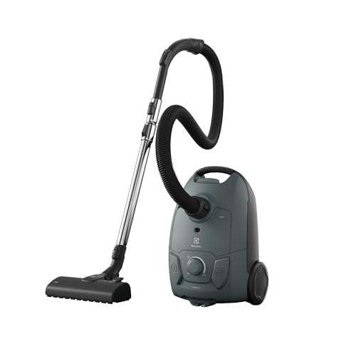 Electrolux Clean 500 Aspirateur avec Sac Puissant EB51C1OG, Compact, léger, éco Responsible, Suceur Combiné Lisse, Maniabilité Facile, Contrôle Manuel de la Puissance, Taille compacte, Vert océan