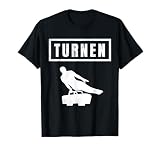 Männerturnen Turner turnt am Pauschenpferd - Jungs turnen T-Shirt