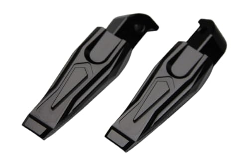 Cale-pieds moto arrière pour Yamaha TMAX 560 MT125 FZR600 noir