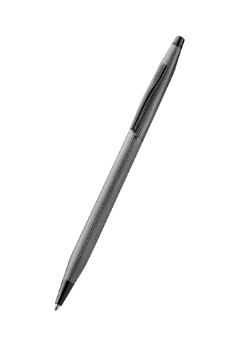 Cross Classic Century Slate Gray Engraved Diamond Pattern Ballpoint Pen
