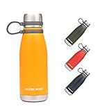 LJNYIE Metal Water Bottles Insulated 22/28/37oz Stainless Steel 18/10 Vacuum Reusable Simply Modern