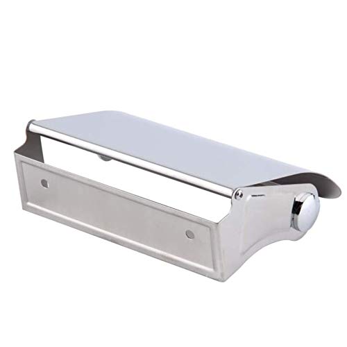 HLTYGWX Accessorio per Carta da Cucina Portarotolo da Parete Portarotolo per Carta igienica Portarotolo per Accessori per Asciugamani in Tessuto da Bagno in Acciaio Inossidabile
