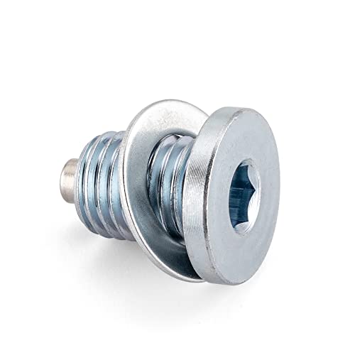 Mofun Low-Profile Magnetic Drain Bolt Compatible with Kawasaki KLR650 Adventure Traveler 1987-2025 by Mofun - Used condition - US$8.44