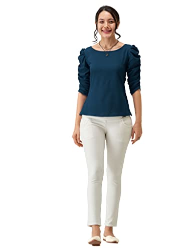 Image of AASK Casual Solid Women Top