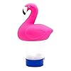 Sanfiyya Drijvende Pool Chloor Dispenser Automatische Tablet Chemische Houder Flamingo Decoratie