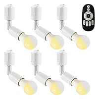 Amazon.co.jp : 共同照明 6個セット ダクトレール用スポットライト GT