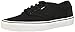 VANS Atwood, Zapatillas Hombre, Negro (Black/White Canvas 187), 42.5 EU