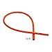 HealthAndYoga™ Enema Rubber Colon Tube - Closed End (20” x 30 FR) - Long Red Latex Hose for Higher Deeper Gut Cleanse – Compatible Replaceable Supplies - Coffee Enema & Gerson’s Therapy (Pack of 1)