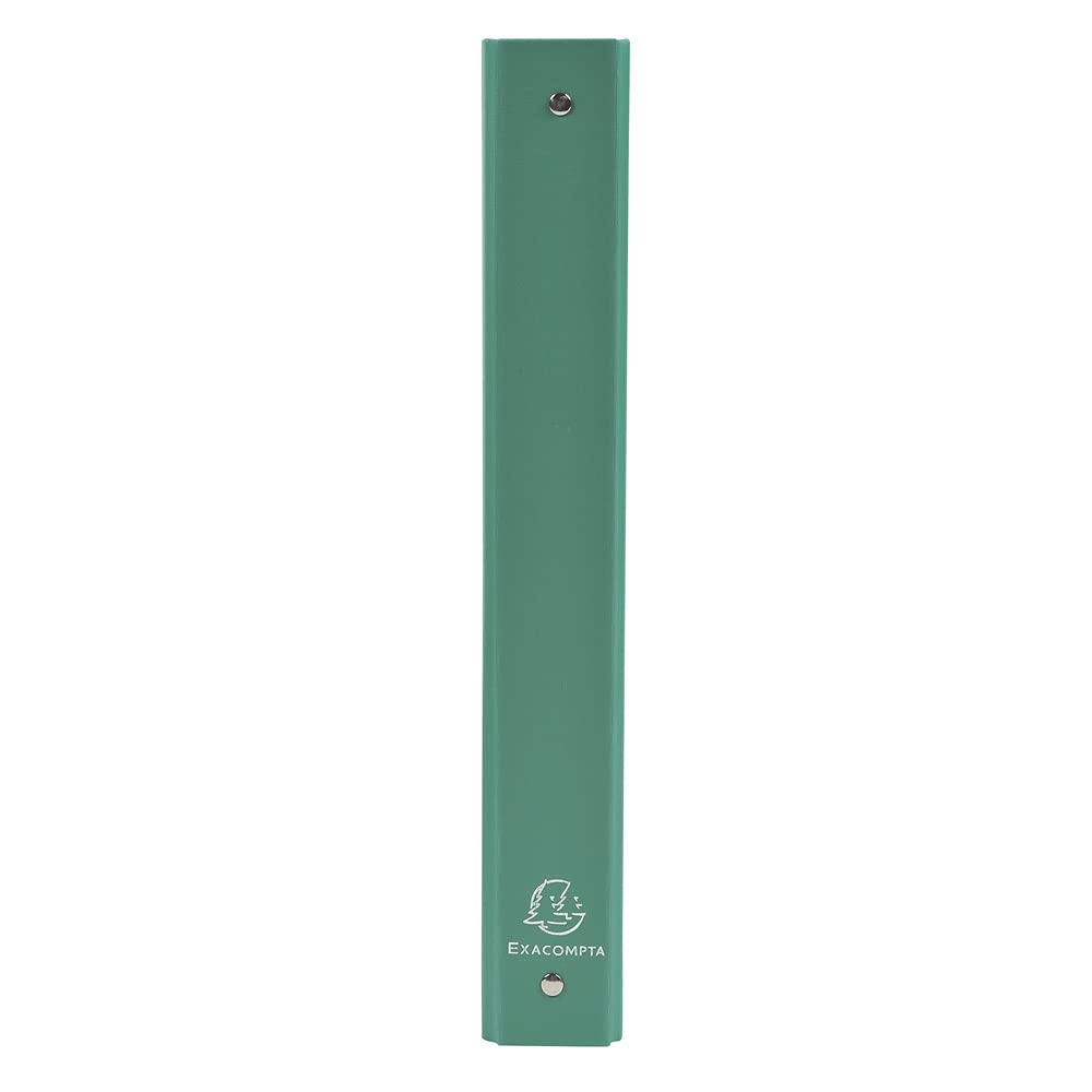 Exacompta - Réf. 51370E - Carton de 20 classeurs rigides rembordés PP - 4 anneaux ronds diamètre 30 mm - Dimensions extérieures : 32 x 26 cm - Format à classer A4-4 couleurs assorties