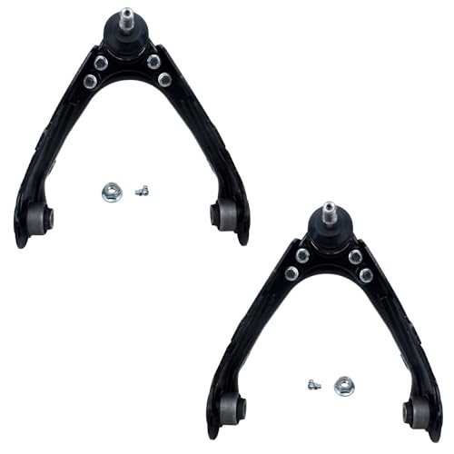 Image of Detroit Axle - 10pc Front End Suspension Kit for 2006-2012 Chevy Colorado GMC Canyon, 2007-2008 Isuzu i-290, Upper Control Arms w /Ball Joint Sway Bars Tie Rods Boots Replacement