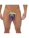 Choomomo Tanning Cover for Men Bikini Underpants Novelty Panties Micro G-string Bulge Enhancer Underwear Type A One Size
