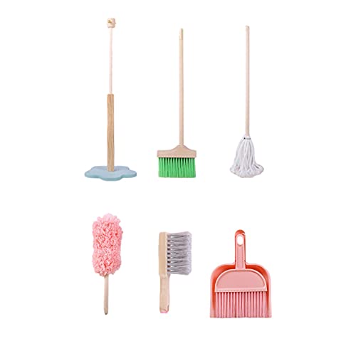 Conjunto de limpeza para crianças,Brinquedos de limpeza para crianças fingem jogar ferramentas de li