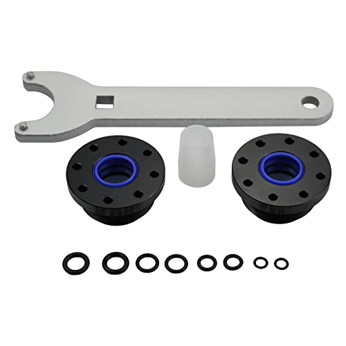 Image of HC5345 Hydraulic Steering Cylinder Seal Kit with Pin Wrench Compatible with SeaStar HC5340-HC5345 HC6750-HC6751 Replaces HS5157 for Marine Boat Hydraulic Steering Systems