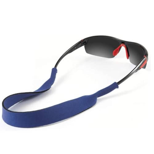 Cordinha Segurança Neoprene Óculos Esporte Náuticos Flutante cor:Azul Marinho