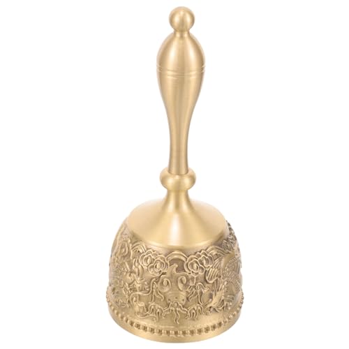 FUNOMOCYA Campana De Metal Jingle Bells para Estrechar La Mano Campana De Decorativa y Práctica