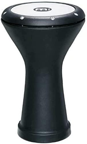 Meinl Aluminum Doumbek, Black Finish, 8 1/2 inches head x 17 1/8 inches height