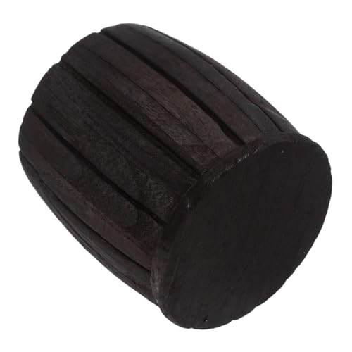 Artibetter 桐木炭焼色デスクオーガナイザー 多機能ペンホルダー ペンシルボックス 化粧ブラシ収納 学校 オフィス文具整理用品