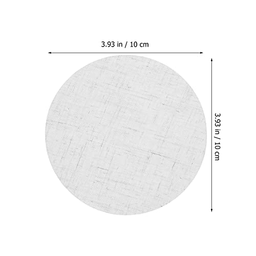 Image of 2pcs Lampshade Lamp Diffuser Round Lamp Shade Light Fixture Accessories Diffuser Light Shades Downlight Spotlight Shading Cover Fabric Led Baby