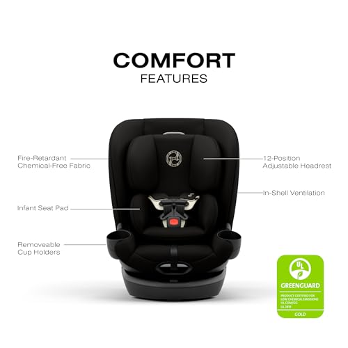 Image of Callisto G 360 Select Rotating All-in-One Convertible Car Seat - Black