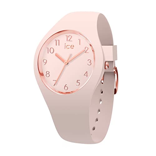 Ice-Watch - ICE glam colour Nude - Reloj rosa para Mujer con Correa de silicona - 015330 (Small)