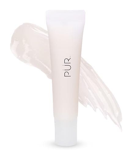PÜR MINERALS Hydrating Lip Balm - Peptide-Infused, High-Shine Conditioning Lipgloss Nourishes, Softens & Hydrates - Moisturizing Lip Care Product for Smoother, Softer-Looking Pout, 0.5 Oz