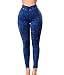 each women Pantaloni da Donna in Denim con Sollevamento del Sedere Pantaloni Skinny a Righe Jeans Vintage Jegging a Vita Alta