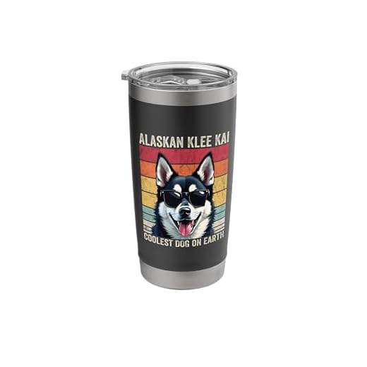 Alaskan Klee Kai Coolest Dog On Earth, Alaskan Klee Kai Stainless Steel Insulated Tumbler