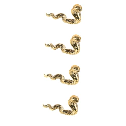 Ornement feng shui serpent année chinoise lot de 4 idéal pour offrir en cadeau