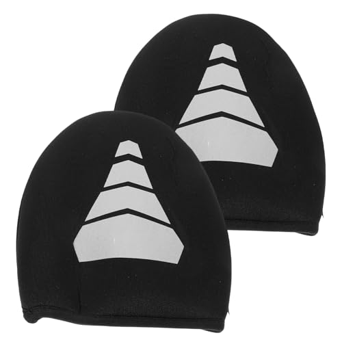 1 Par Calzado Ciclismo Impermeable Negro miniatura 1