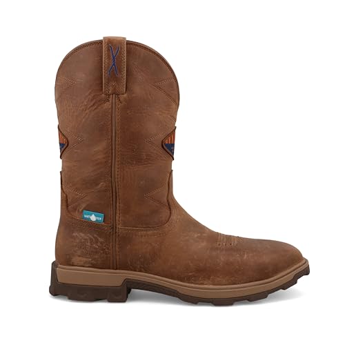 Twisted X Men's 11" Ultralite X&Trade; Waterproof Work Boot Nano Toe - Mulnw054