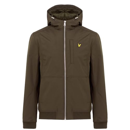 Lyle & Scott Mens Soft Shell Jacket Olive S