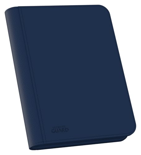 Image of Ultimate Guard Zipfolio 160 - 8 Pocket Xenoskin Dark Blue