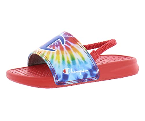 Champion Superslide Tie-Dye (Toddler) Rainbow Multi 9 Toddler M