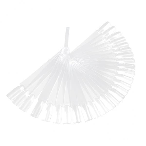 Bnf® 6x32pcs Fan Shape Nail Art Tips Display Ring Polish Board Practice Stick Clear Health & Beauty Nail Care Manicure & Pedicure Nail Practice & Display-image-40