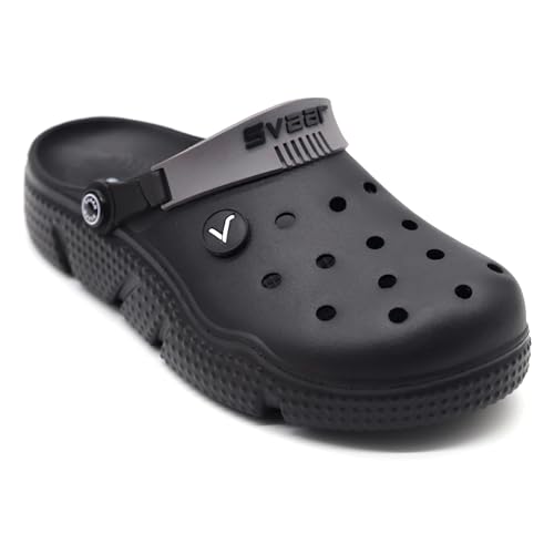 Image of SVAAR Men's Designer Clogs || Sandals with Adjustable Back Strap for Men