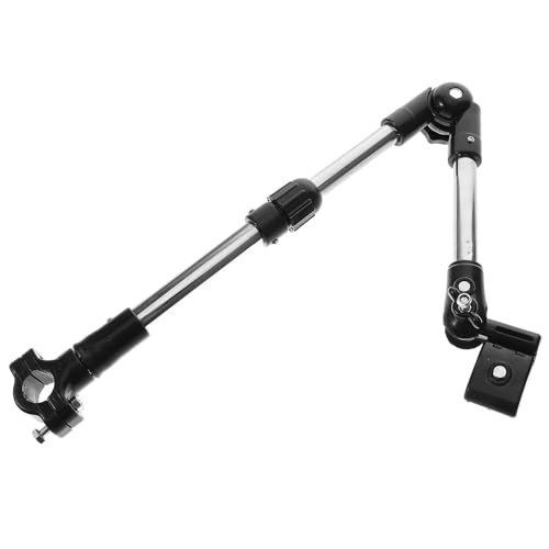 BUGUUYO 電動自転車用傘ホルダー 多角伸縮 ハンズ設計 雨天保護 傘固定スタンド 工具不要簡単取付 軽量携帯便利 電動車 車椅子 ベビーカー対