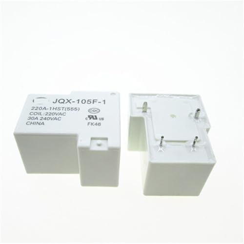 Relais de puissance 220 VCA JQX-105F-1 4 broches pour charge 30 A