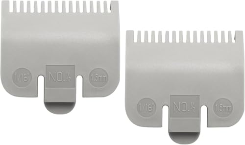 Replacement for Wahl Professional Color Coded Clipper Guide Comb Attachment #1/2, 1/16