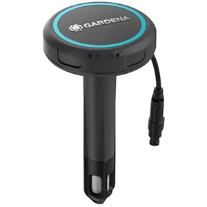 Gardena Soil Moisture Sensor: Automatic Irrigation, can be Used Directly on The Lawn, 5 m Long Connection Cable, can be Extended with Extension Cable (01867-20)