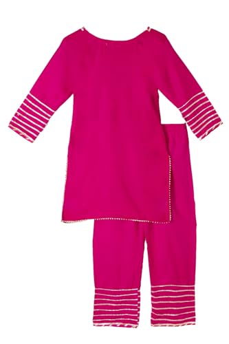 Image of Chandrakala Kids kurti pant set for Girls (KG107-P)