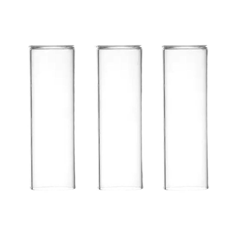 Tubos de almacenamiento de muestras Tubos de ensayo vidrio borosilicato 60 x 150 mm diámetro exteri0r y largo, fondo plan0, 1 unidad