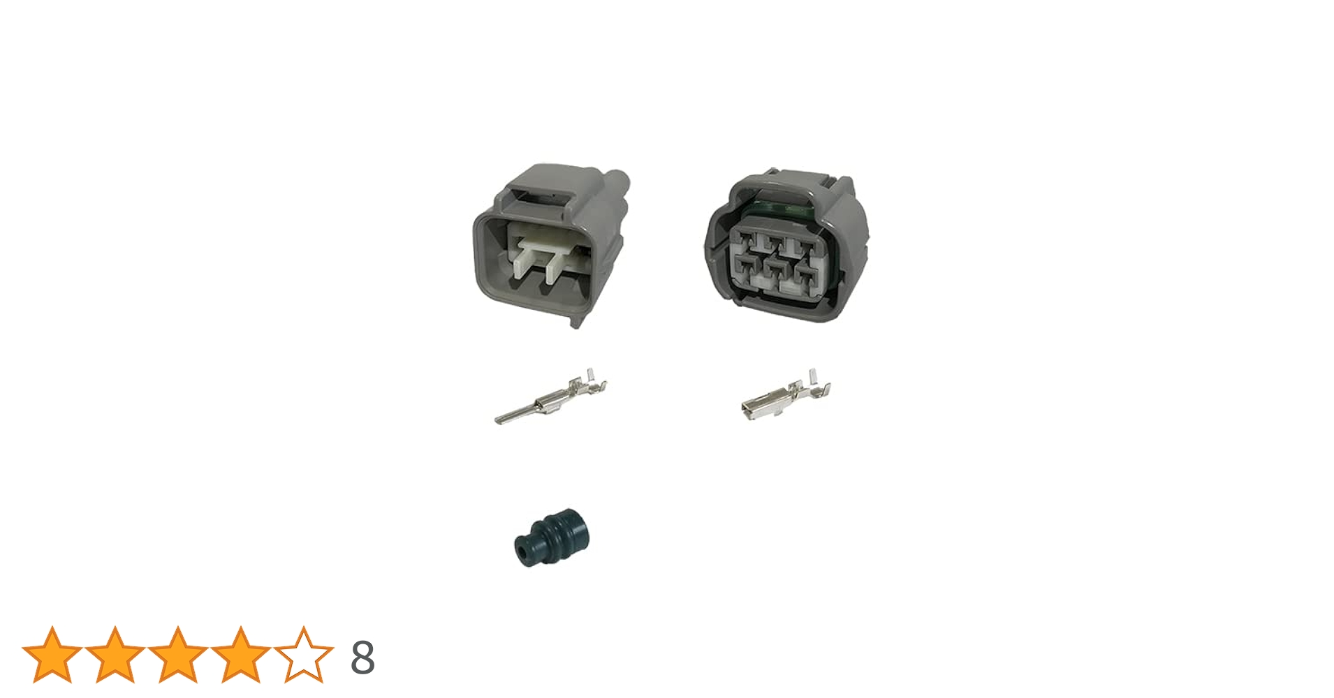 Amazon.co.jp: 矢崎総業 090型 IIシリーズ 防水 6極 カプラー