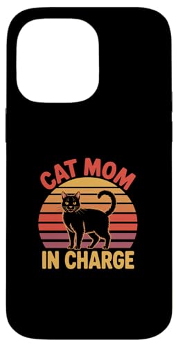 Cat Mom In Charge �X�}�z�P�[�X iPhone 14 Pro Max �p