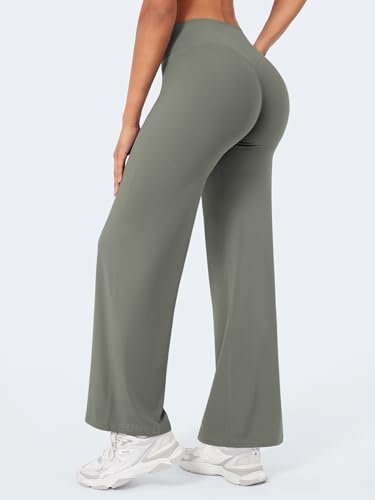 Image of YEOREO Ease Workout Leggings Womens No Front Seam Straight Leggings 29 inch / 31.5 inch / 33 inch / 35 inch High Waist Buttery Eddiy Yoga Pants