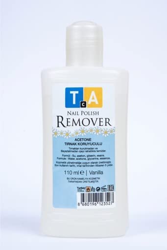 TCA STUDIO MAKE-UP PROFESSIONAL Aseton Nail Polish Remover Vanilla 110 Ml