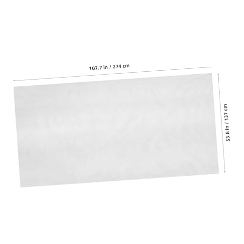 Nappe pour fête et réception nappage blanc élégant de grande table de banquet - 3