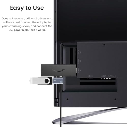 Image of Tobo Micro to USB Adapter OTG Cable Adapter for Fire TV Stick 4K Powered Micro USB to USB OTG Adapter for Android Phone Tablet and More Host Devices with Micro USB TD-1205CC