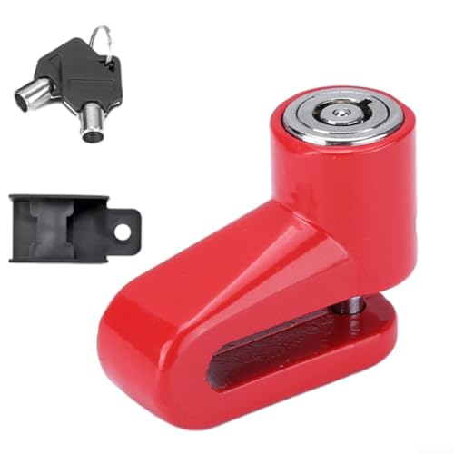 Blocco freno a disco per mountain bike, soluzione antifurto, con telaio e chiavi (B)