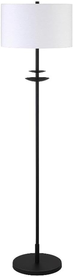 Avery 63" Blackened Bronze Modern Voice-Controlled Floor Lamp